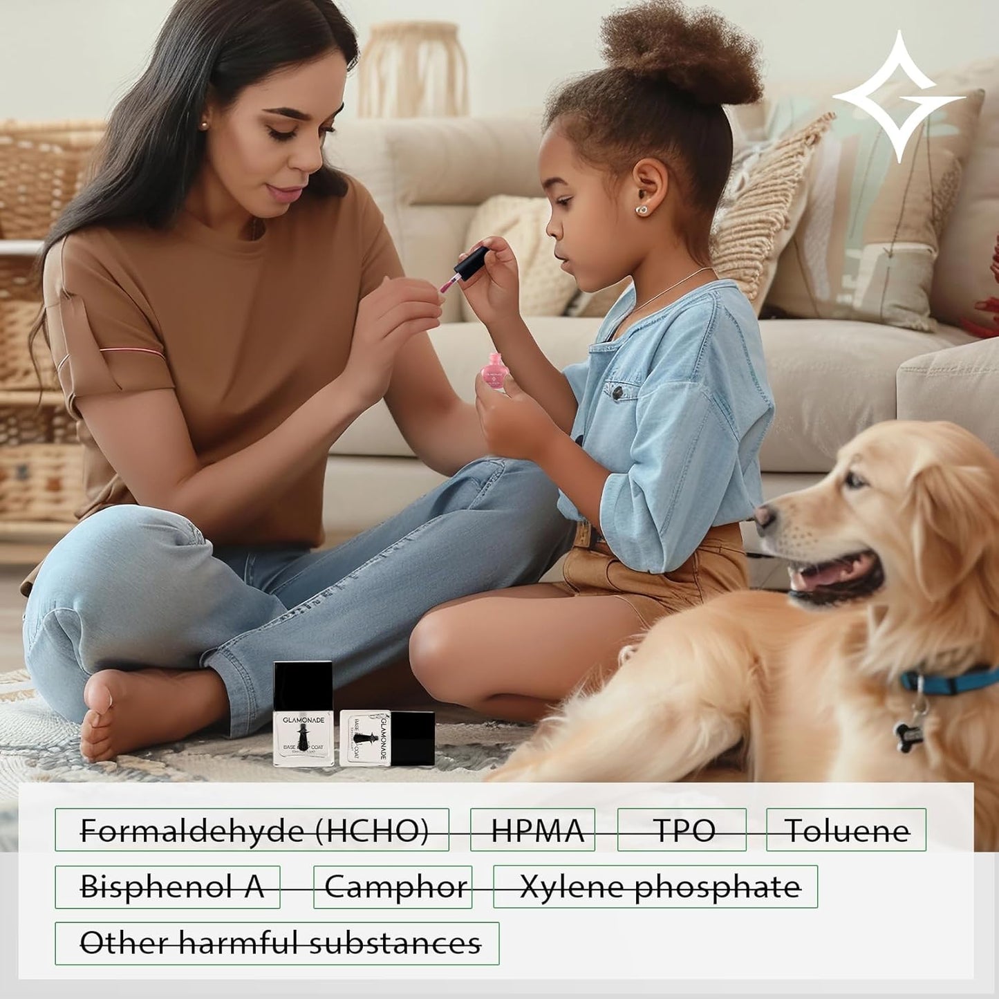 Base Top Coat Nail Polish: 2 in 1 Clear Quick Dry Nail Polish Color Protection Long Lasting Shine Polish Resists Smudging Chipping Fading Fast Air Dry Nail Coat for Women