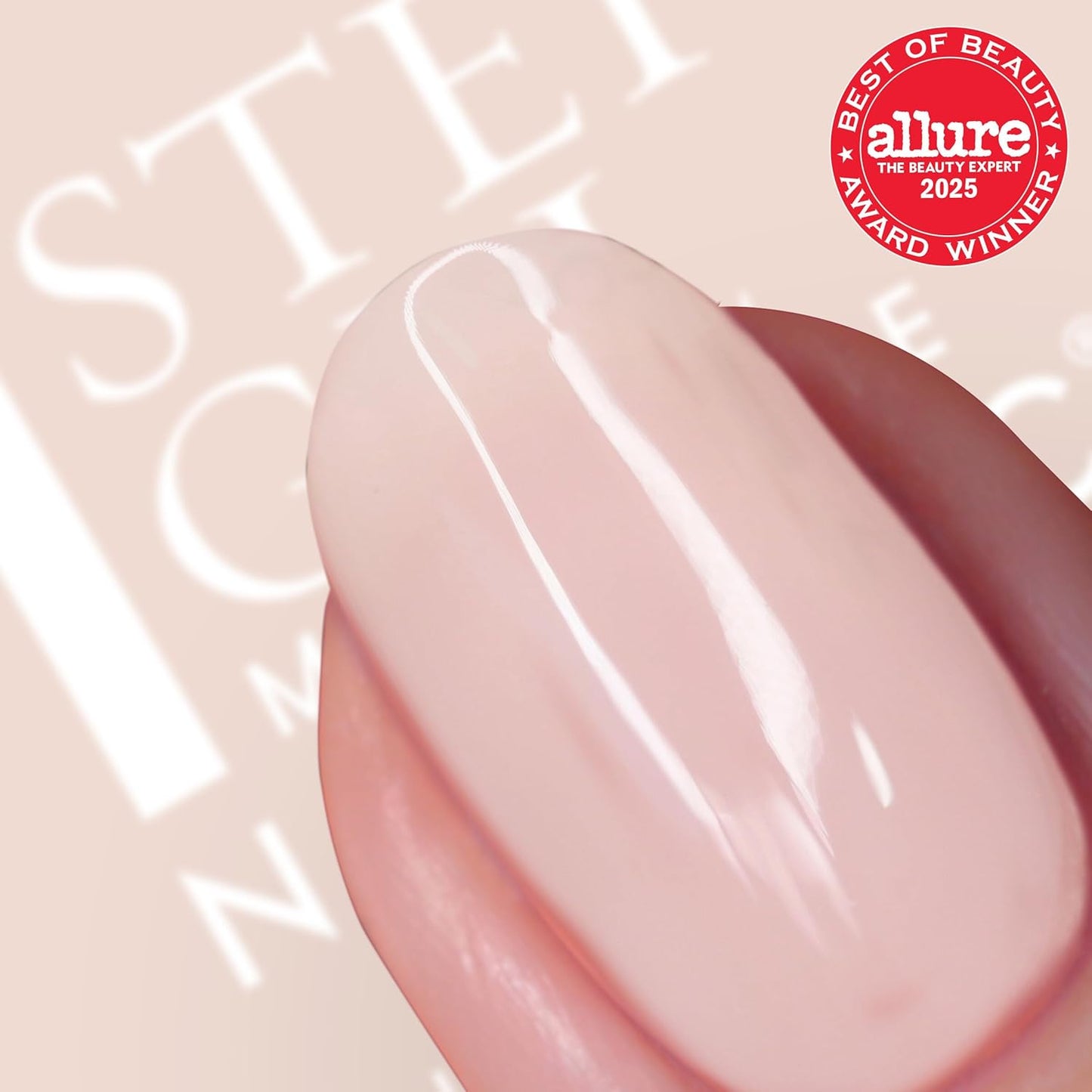 Nails Inc It's Topless Gel-Like Nail Polish, 4-in-1 Base Coat, Treatment, Color & Top Coat, Long Lasting, Strong, Chip Free Nails, Glossy Salon Quality Manicure, Air Dry Nail Polish, Renee, 0.47 Fl Oz