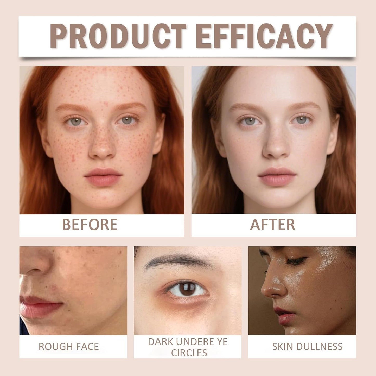 Face Foundation Concealer Stick,2-in-1 Long-wear Lightweight Contour Brighten Stick Blemish with Brush, Waterproof, Hydrating Full Coverage Dark Circles & Blemishes(05#Deep Wheat)