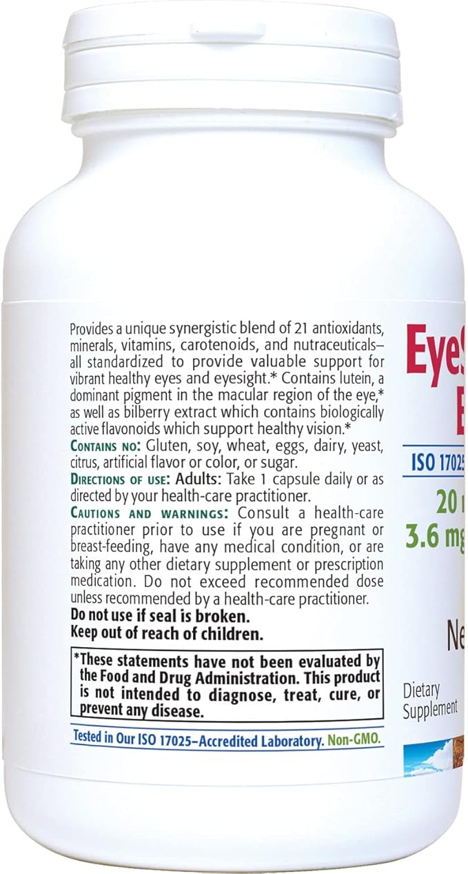 New Roots | Eye Supplement with Billberry, Lutein, Zeaxanthin and Multi-Vitamins, Designed with Naturopathic Doctors (30 Capsules)