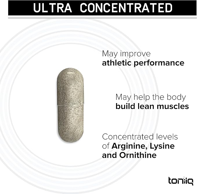 HGH Supplements for Men & Women (240 Count) 3,550mg+ Support Muscle Growth & Healthy Levels of Human Growth Hormone for Men, with High-Purity Arginine, Ornithine, Lysine, Tribulus, and Ashwagandha TQ