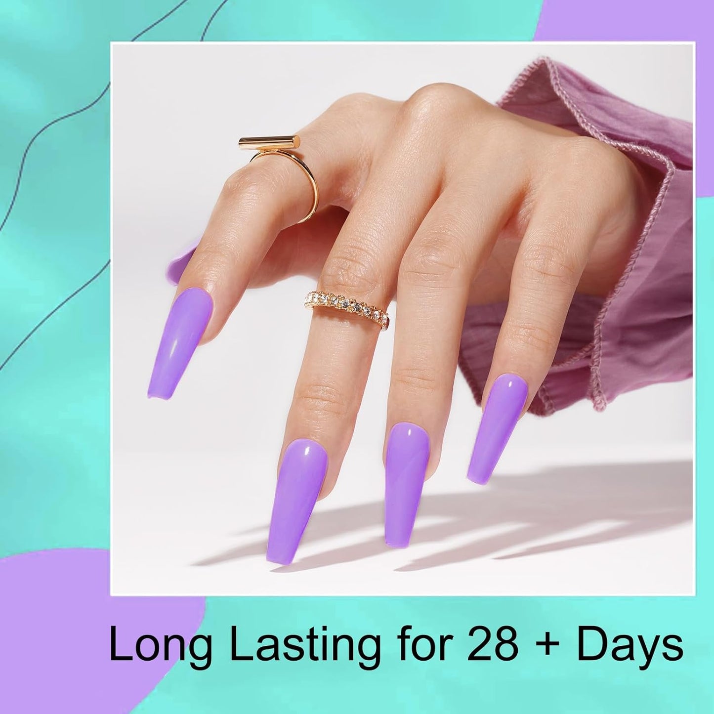 Neon Dip Powder Set, 6 Colors - Glossy Nail Art Manicure DIY Salon Home Gift for Ladies (YYSDDPS-04-6pcs)