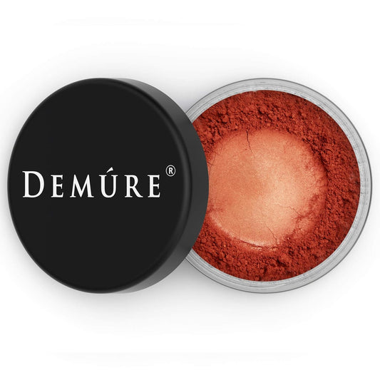 Demure Mineral Make Up Blush | Brick | Loose Powder - Natural, Professional, Cruelty Free