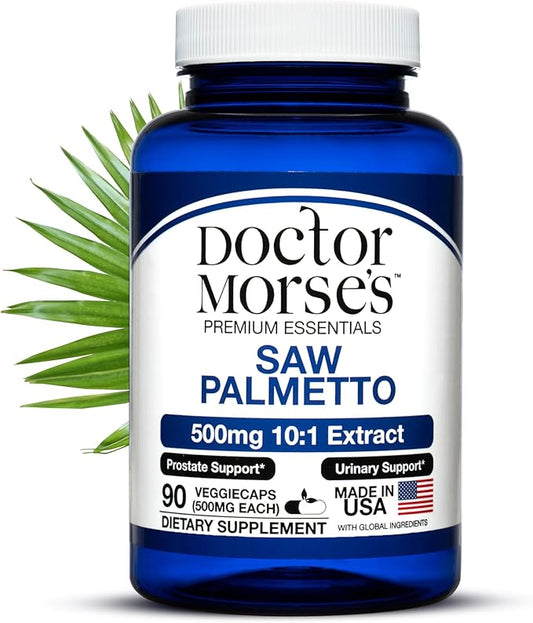 Saw Palmetto for Men and Women 5000mg, Prostate Health Support Supplements for Men, Saw Palmetto Extract, Extra Strength Formula, Made in FDA-Registered, NSF-Certified Facility, 90 Capsules