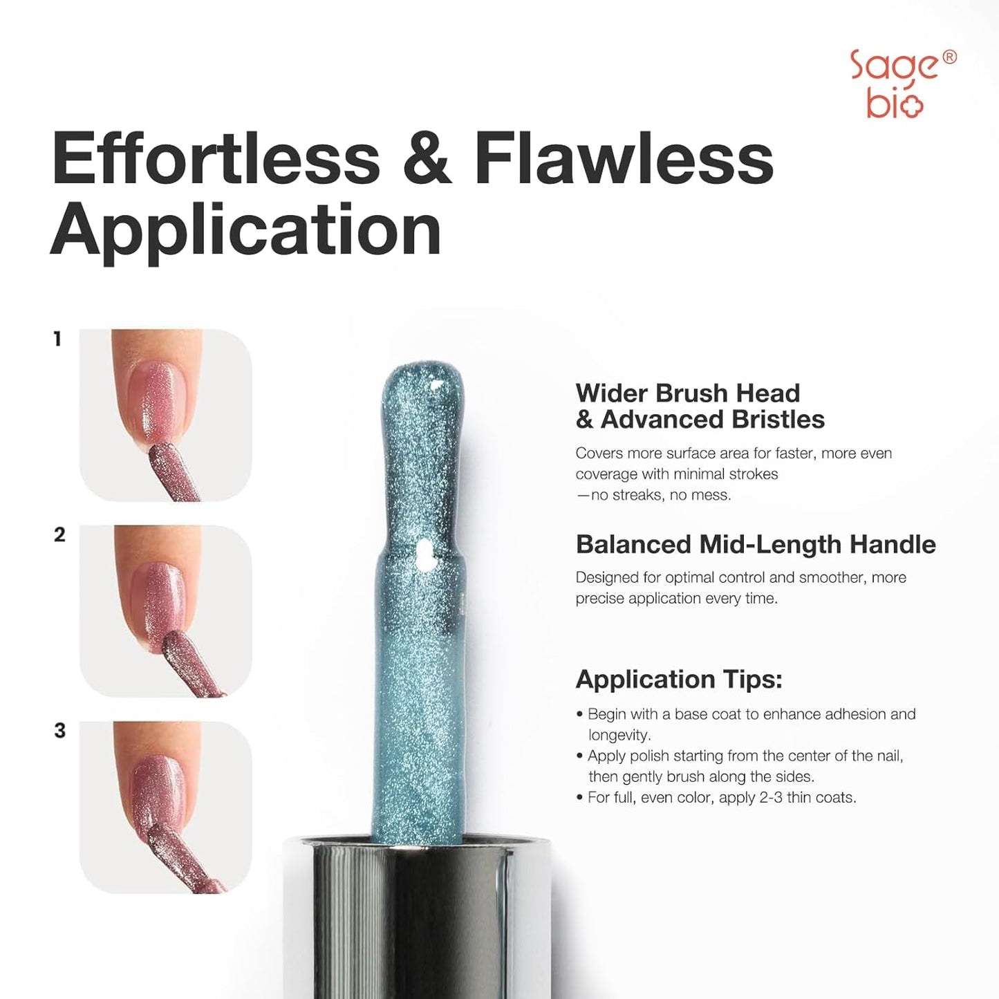 15ml Cat Eye Gel Nail Polish with Magnet Shimmer Glass Bead Effect 15