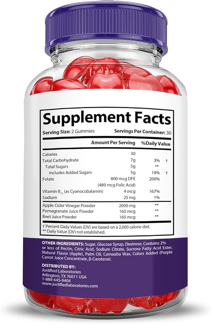 (2 Pack) Ketocalm Nutrition Keto ACV Gummies Extreme 2000MG Keto Calm Nutrition Keto Gummies Apple Cider Vinegar Formulated with Pomegranate Beet Juice Powder B12 Vegan Non GMO 120 Gummys