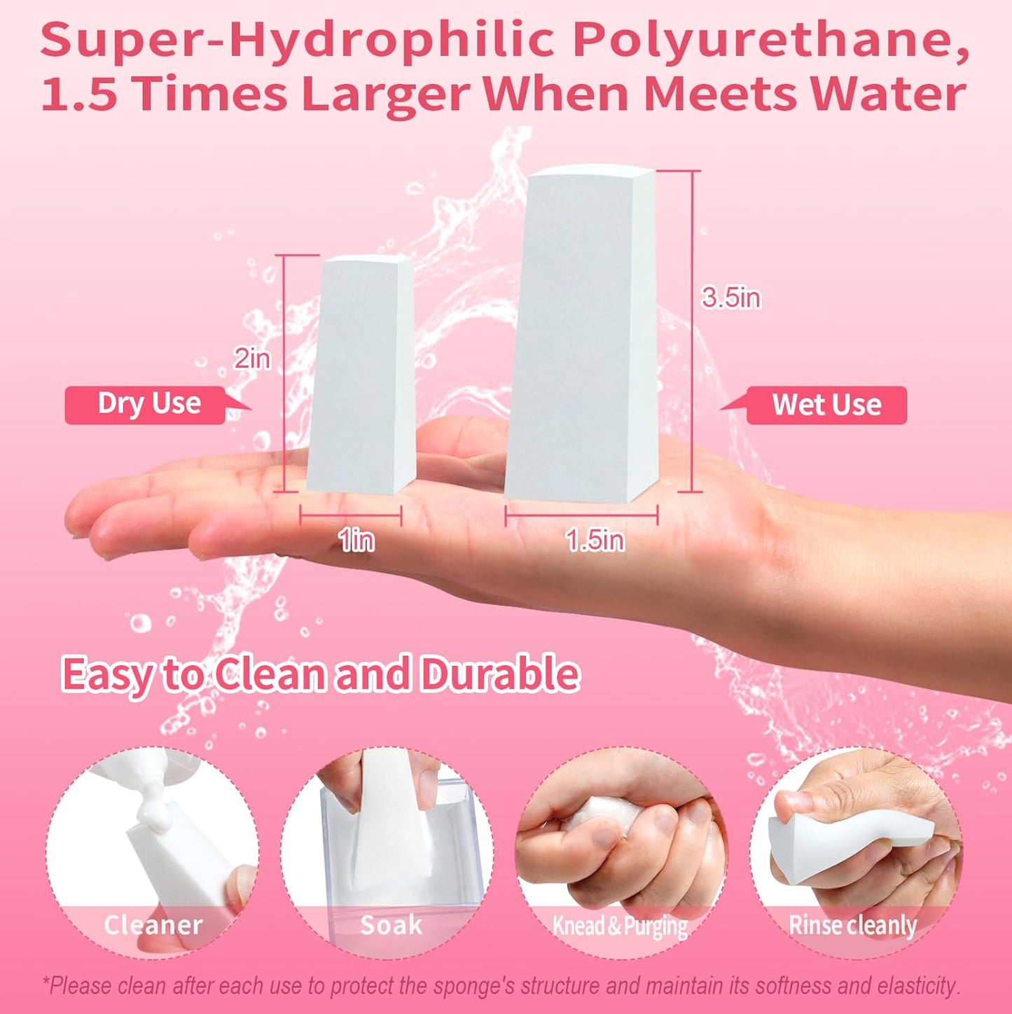 324 Pcs New Makeup Sponges Wedges for Face Foundation, Latex-Free Triangle Cosmetic Make Up Sponge for Flawless Application and Blending, Beauty Blender for All Skin Types with Six Pouches