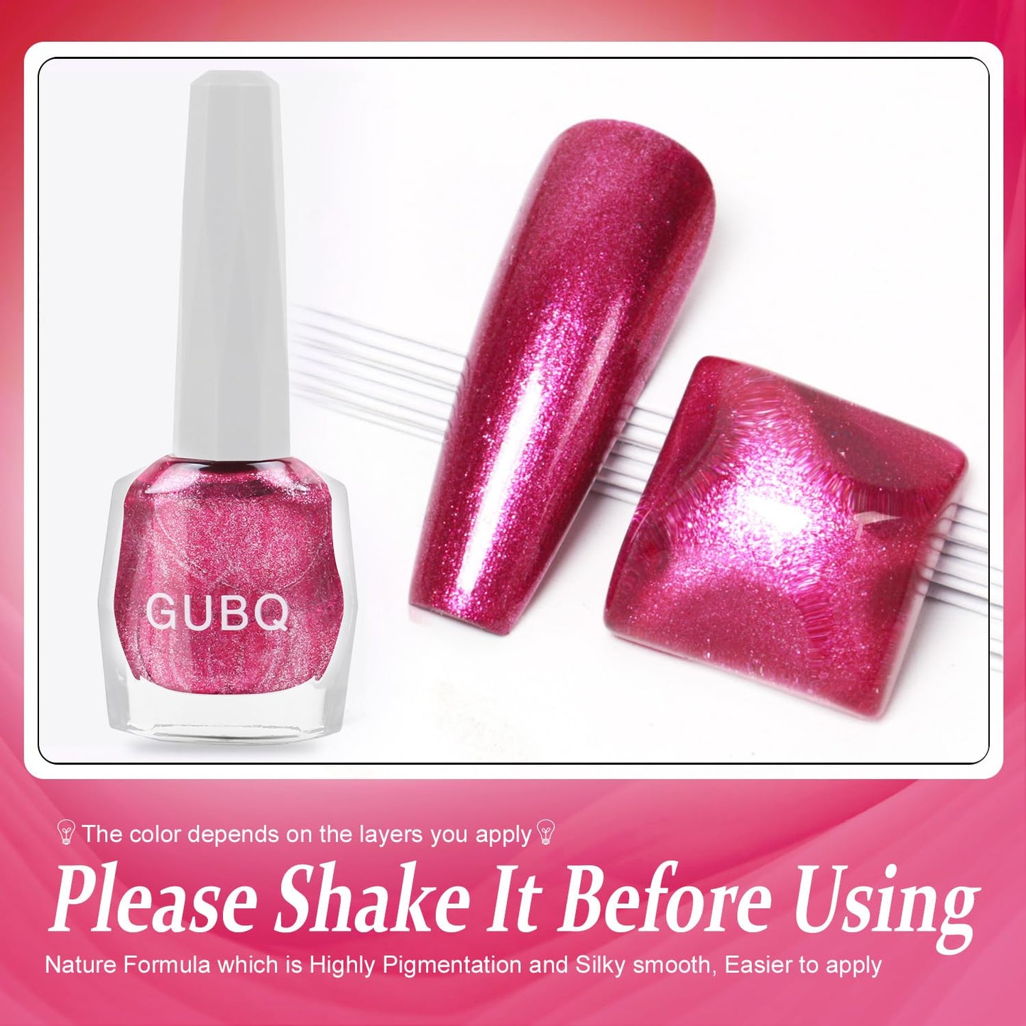 Major Dijit Quick Dry Nail Polish 12ml/0.41fl oz Bright Red Regular Nail Lacquer Fast Drying & Long Lasting Nail Polish Nail Art Effect for Nail Salon