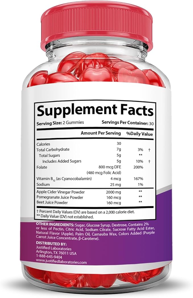 (2 Pack) Keto Drops Keto ACV Gummies Extreme 2000MG Keto Drops Keto Gummies Advanced Formula Apple Cider Vinegar with Pomegranate Beet Juice Powder B12 Vegan Non GMO 120 Gummys