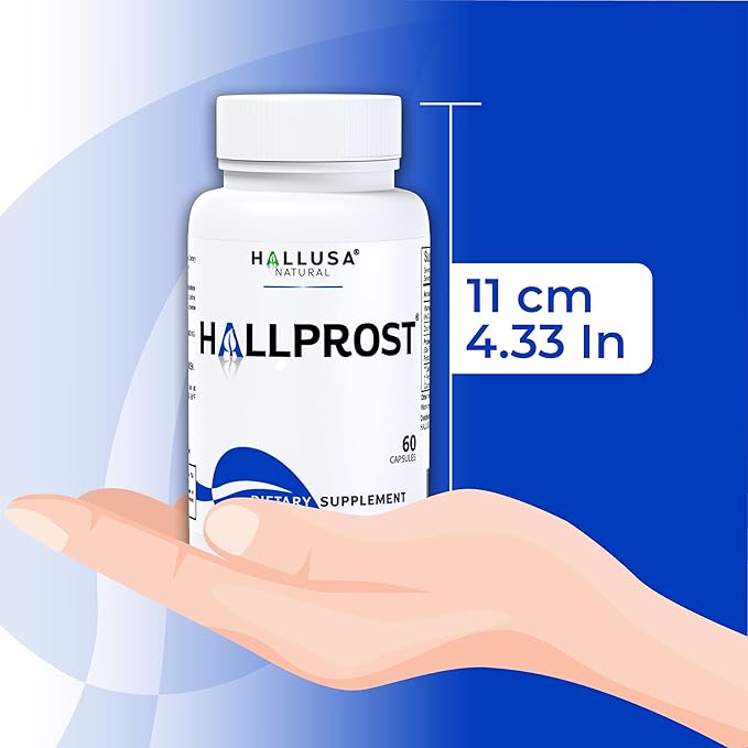 Próstata Inflamada - Prostatitis - Pastillas para la próstata - HALLPROST 60 CAPSULAS