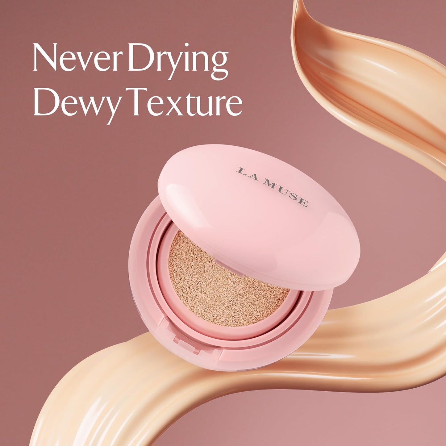 LA MUSE Glow Cushion Foundation(#20 Pure Ivory, #22 Neutral Beige) (#20 Refill Only)