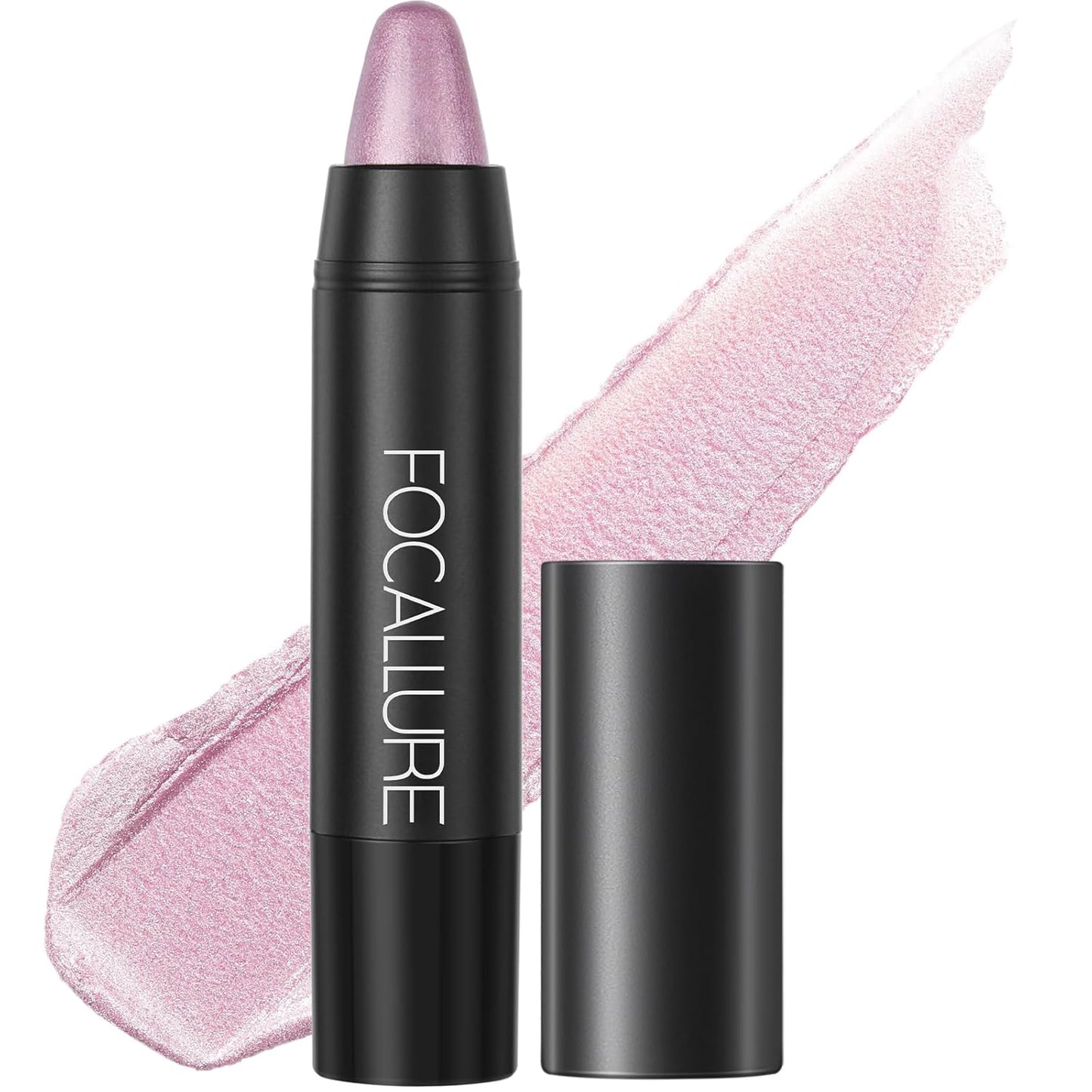 FOCALLURE Ultra Chic Metallic Lipstick,Rich Vitamin E Lip Crayon,Lightweight Shinning Color without Drying or Fading,Long Lasting Lips Makeup,#28 Faded