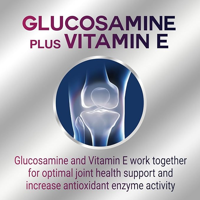 Joint Support Gummies Extra Strength Glucosamine Gummy Supplement with Vitamin E - Naturally Assists Cartilage & Joint Health & Flexibility Support - Best Support Chew for Men and Women - 60 Gummies