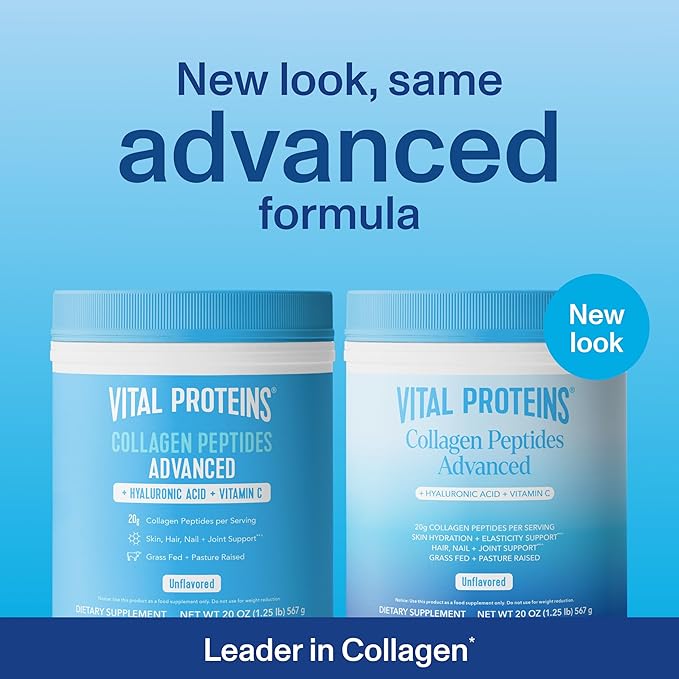 Vital Proteins Collagen Peptides, Unflavored, 20 oz