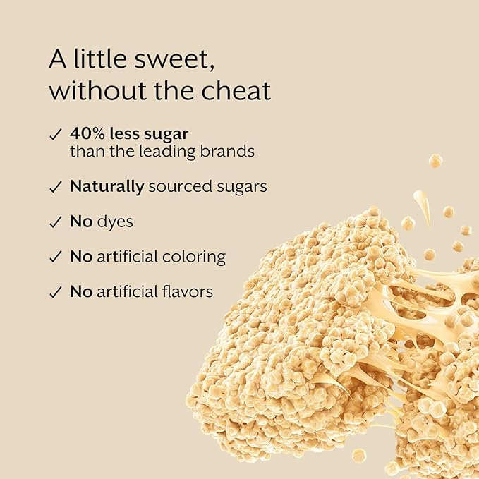 ProMix Nutrition Protein Puff Bars, 12-Pack - Madagascar Vanilla - Marshmallow Crispy Treat - Great Tasting & Healthy On The Go Snack - High Protein & Low Calorie - Non-GMO & Free From Gluten, Soy, & Corn.