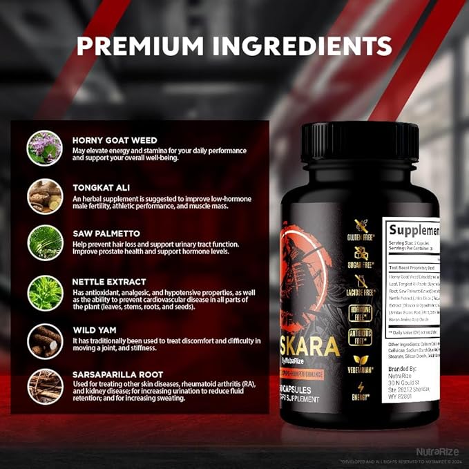 (2 Pack) Keskara Pills for Men, Keskara Capsules, Keskara Male Supplement, Premium Performance Support, Natural Formula for Muscle Growth and Overall Health, Official Reviews (120 Capsules)