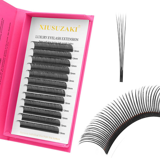 5D Flower Lash Extensions Spikes Lashes 0.07 Matte Black C Curl Lashes 15mm Volume Eyelash Extension Lash Trays Professional Use(5D Flower,0.07-C,15mm)