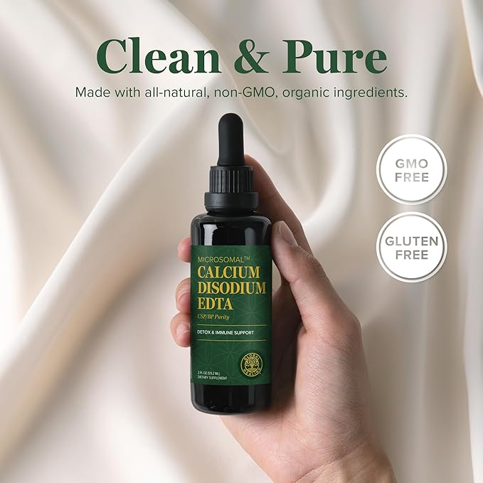 Global Healing Calcium Disodium EDTA - 2 Fl Oz