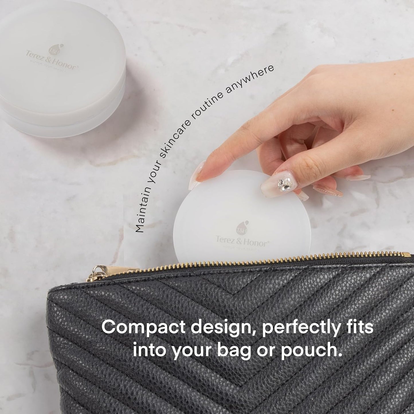 TEREZ & HONOR Eye Patches Set: Korean Hydrogel Eye Masks, 3 Pack (x 60 Pcs) with Caffeine, Collagen & Vitamin C - For Puffy Eyes, Dark Circles, Fine Lines, Wrinkles & Bags, Travel Case Included