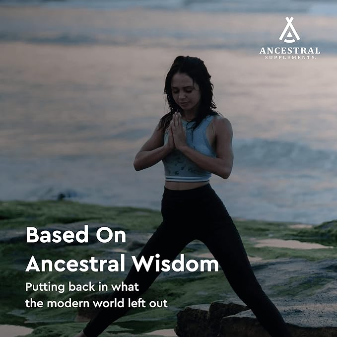 Ancestral Supplements Grass Fed Beef Living Bone Supplement, Bone Meal Capsules Support Bone Health, Oral and Joint Health and Flexibility, Non-GMO, 180 Capsules