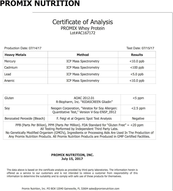 Promix Whey Protein Powder, Raw Chocolate - 5lb Bulk - Grass-Fed & 100% All Natural - ­Post Workout Fitness & Nutrition Shakes, Smoothies, Baking & Cooking Recipes - Gluten-Free & Keto-Friendly