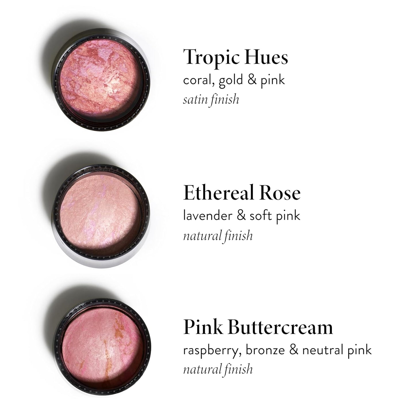LAURA GELLER NEW YORK Baked Blush-n-Brighten Baked to Go - Ethereal Rose - Travel Size Blush