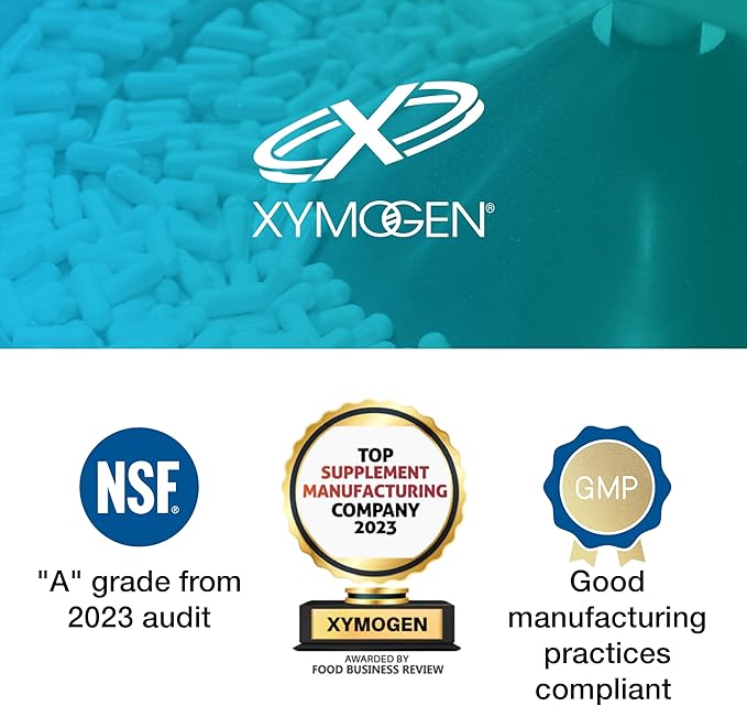 XYMOGEN SynovX Performance - Stay Active with Joint Mobility & Cytokine Balance Support - Joint Supplements for Women, Men and Athletes with High Molecular Weight Hyaluronic Acid (60 Capsules)