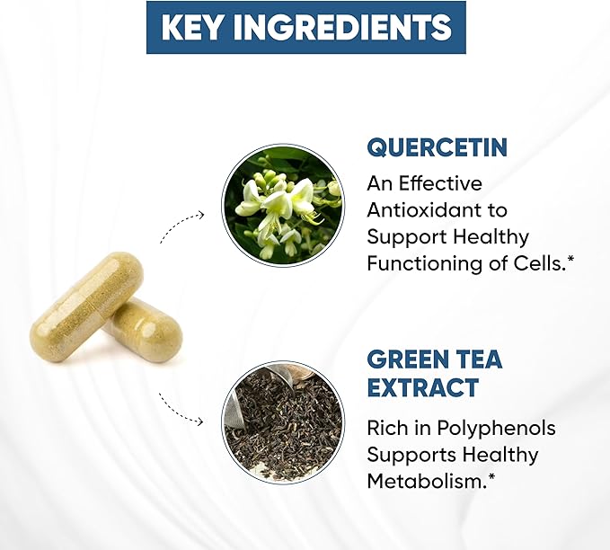 Sandhu's Zinc Supplement with Ionophores| Quercetin & Green Tea Extract for Superior Absorption and High Potency| 900mg Vegetarian Capsules 60 Days Supply| Immune Support for Men & Women| Made in USA