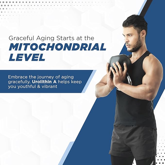 ProMito - Urolithin A Supplement - 500mg Pure Urolithin A Dietary Supplement for Men & Women - Good Alternative to NMN, NAD, CoQ10, Resveratrol & PQQ - Max Life Naturals, 28 Capsules