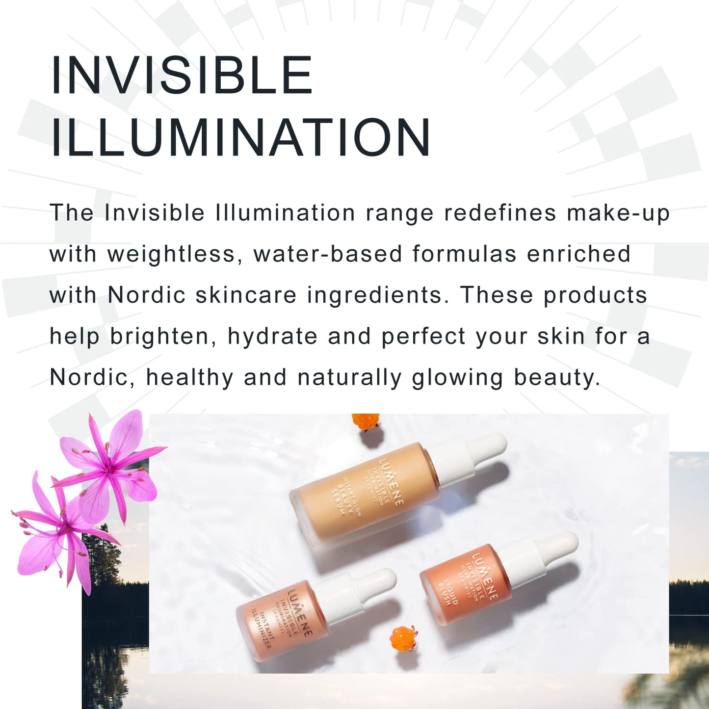 Lumene Invisible Illumination Serum in Concealer - Vitamin E Hydrating Concealer - Lightweight Color Corrector for Dark Circles - Multi-Use Makeup Hybrid - Bronze (10ml)