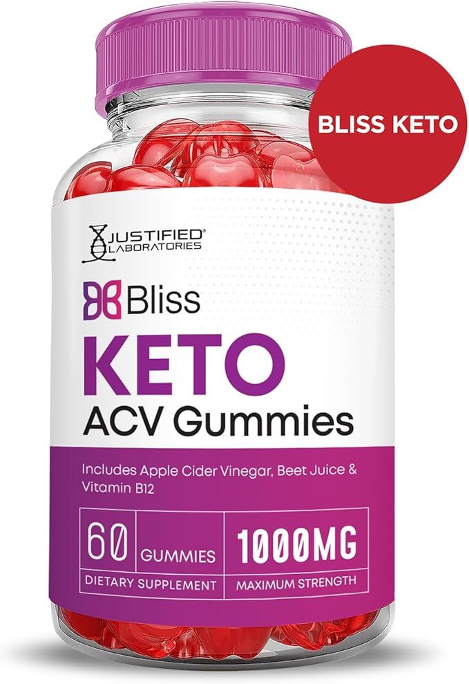 (10 Pack) Bliss Keto ACV Gummies Advanced Formula 1000MG X 10 Bliss Keto Gummies Apple Cider Vinegar Boost Formulated with Pomegranate Beet Juice Powder B12 Vegan Non GMO 600 Gummys