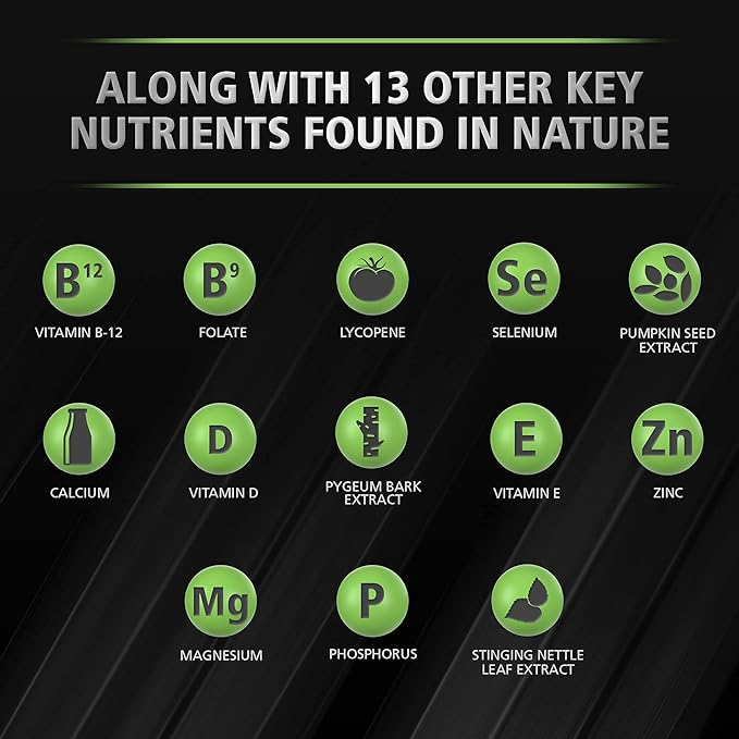 Urinozinc Plus - Prostate Supplement with Beta Sitosterol & Saw Palmetto – Reduce Frequent Urination Concerns & Support your Prostate Health, 180 Caplets