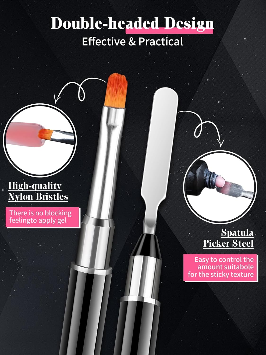 TOROKOM Poly Gel Toe Nail Form Set, Reusable Toenails Dual Forms for Nail Extensions, Poly Gel Toe Nail Tips with Dual-Ended Brush and Nail File, 5PCS Clips - 12 Sizes 120PCS