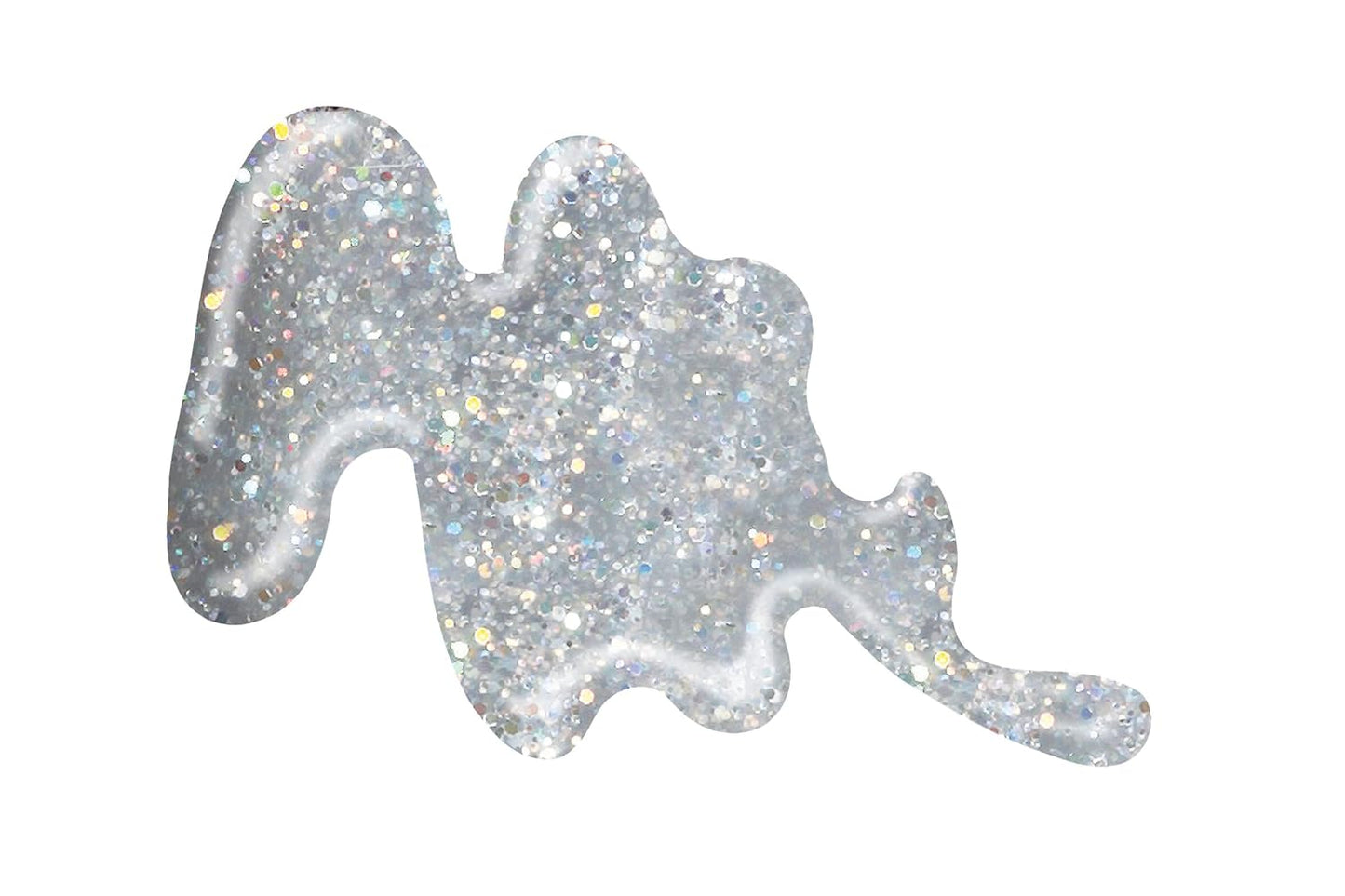 wet n wild Wild Shine Nail Polish, Kaleidoscope, Glitter Top Coat, Nail Color