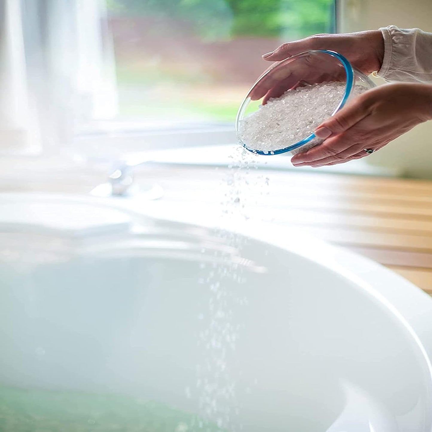 Dead Sea Magnesium Flakes Bath Salts | Premium Magnesium Supplement Bath Salts (5 Pound)