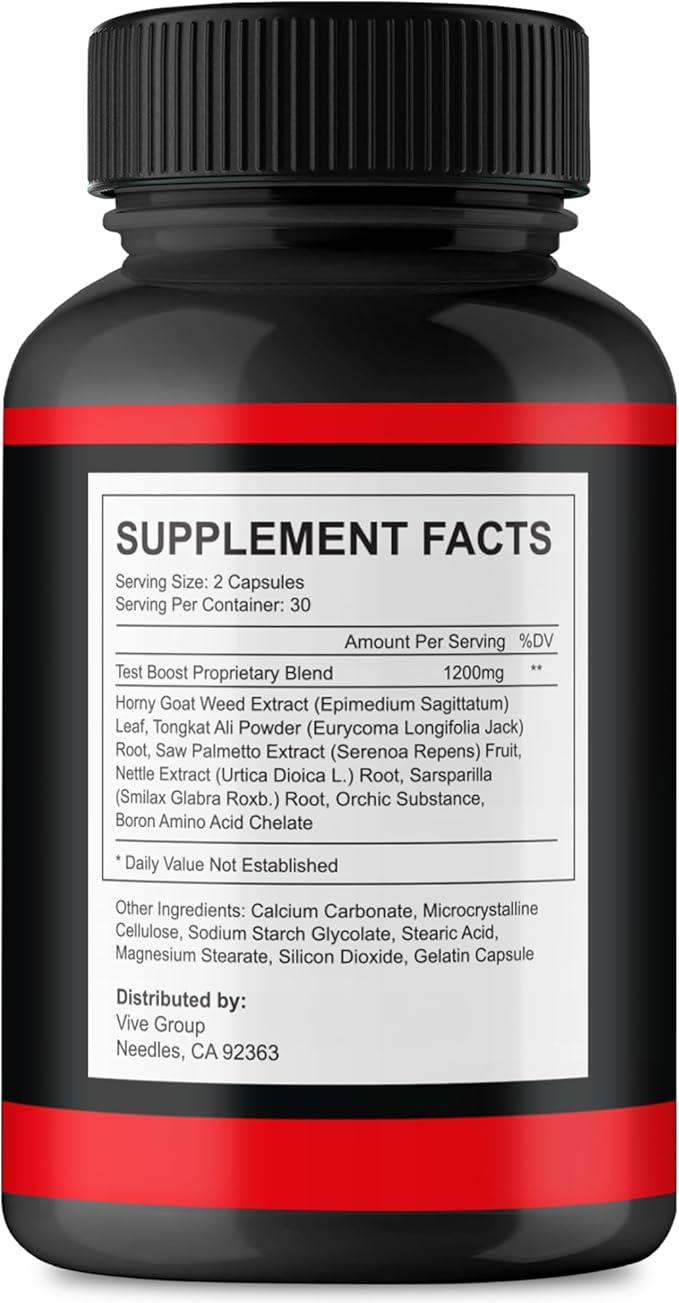 Erecpower for Men Capsules - Erecpower Pills Advanced Formula - Maximum Strength, ErecPower for Men Supplement Erec Power 60 Capsules, Erec Power Vitamin Pills Reviews (2 Pack)