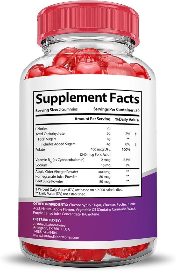 (2 Pack) Keto Drops Keto ACV Gummies Advanced Formula 1000MG Keto Drops Keto Gummies Apple Cider Vinegar Formulated with Pomegranate Beet Juice Powder B12 Vegan Non GMO 120 Gummys