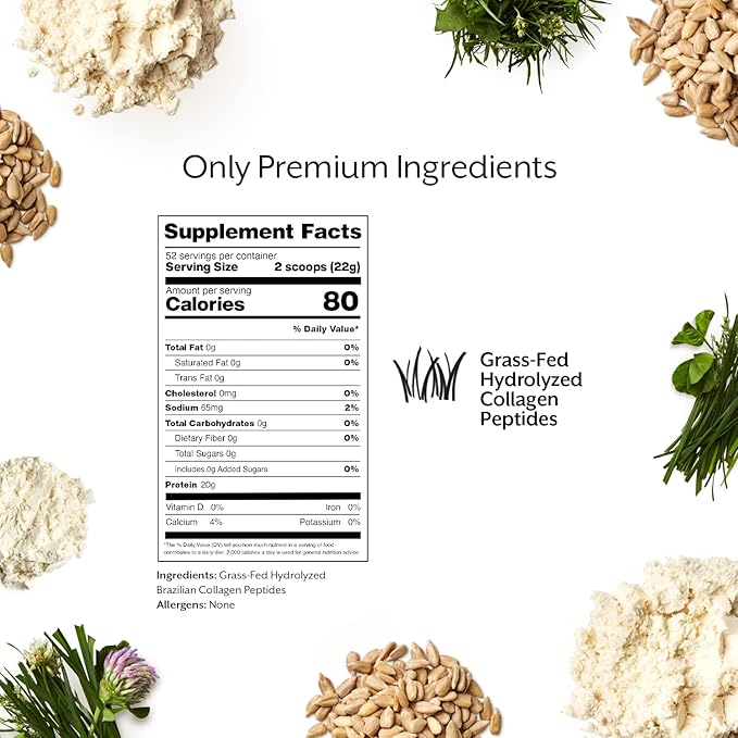 Promix Collagen Peptides, Unflavored - 5lb Bulk - Hydrolyzed Collagen Protein Promotes Healthy Skin, Bones, Joints & Recovery Support - Add to Shakes, Smoothies, Beverages & Baking recipes