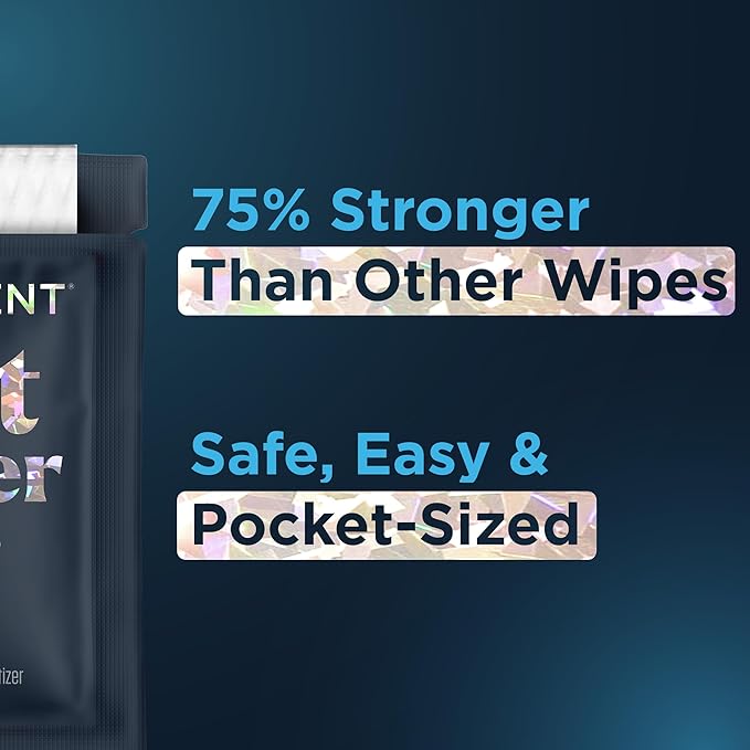 Promescent Delay Wipes Sexual Enhancer for Men to Last Longer in Bed, Extended Climax Control with Benzocaine for Male Genital Desensitizing - Increase Duration (7 Count)