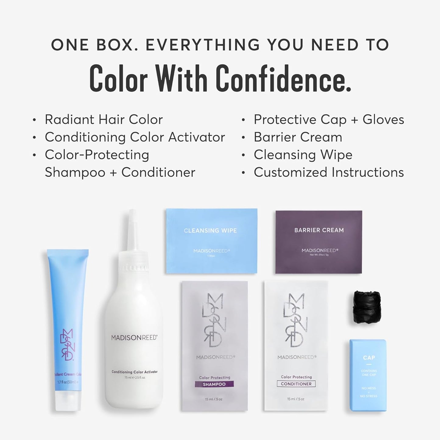 Madison Reed Radiant Hair Color Kit | 4NGV Darkest Golden Brown with Warm Tones (Venezia Brown) for 100% Gray Hair Coverage | Dimensional Permanent Hair Dye | PPD-Free & Ammonia-Free | 1 Pack