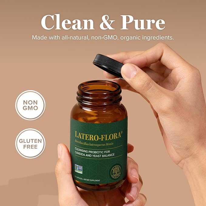 Latero-Flora Probiotic 60 count by Global Healing Center