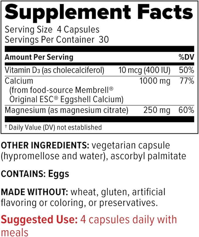 Redd Remedies, Calcium Mag +D, Natural Support with Calcium and Vitamin K2, 120
