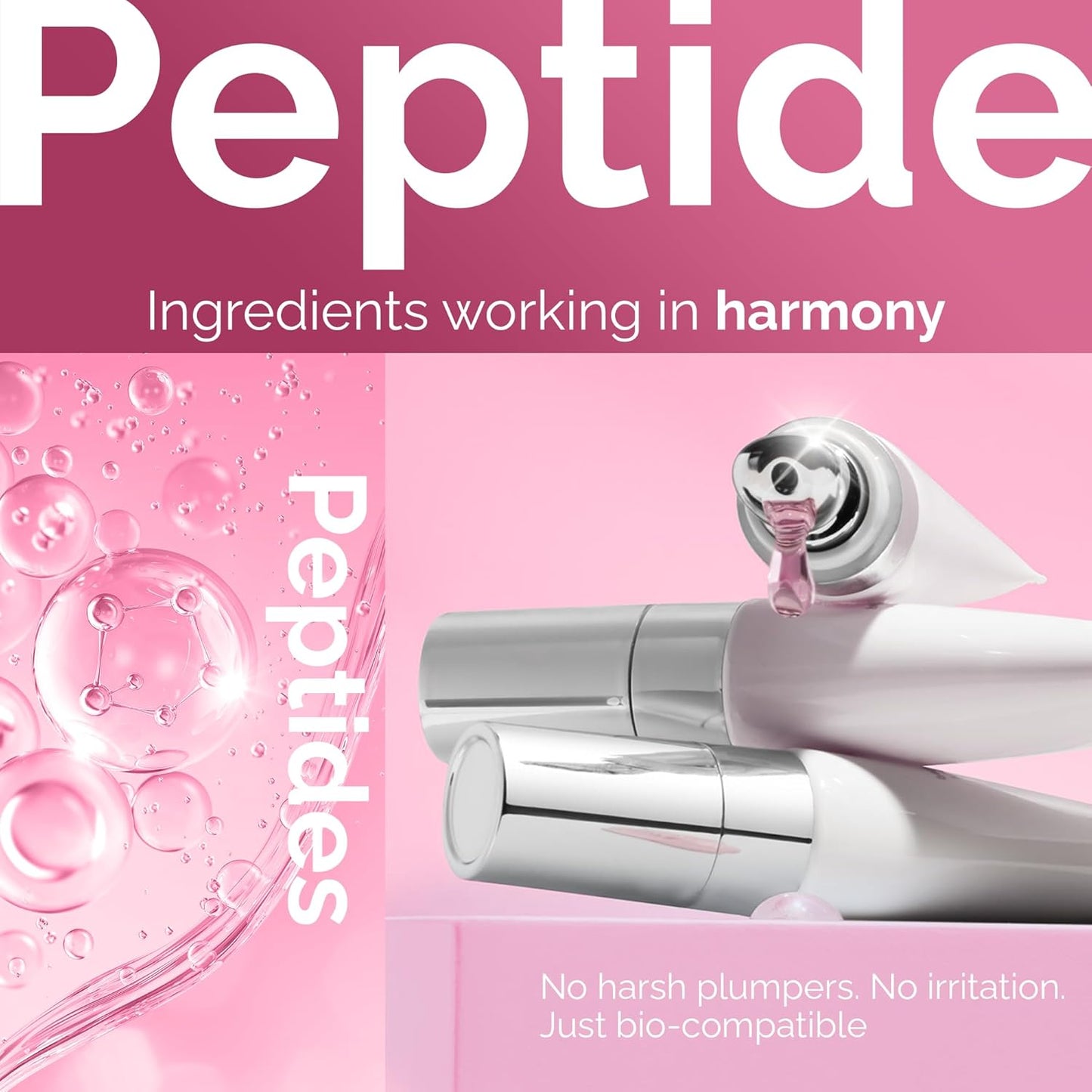 Tinted Lip Balm Elixir for OIder Women, Hydrating Vegan Lip Care with Sheer Color & Moisturizing Glow – Non-Sticky Nourishing Lip Treatment for Soft, Smooth Lips (Raspberry 10ml)