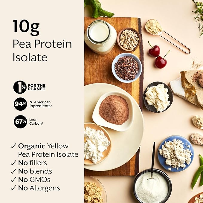 Promix Nutrition Vegan Protein Puff Bars | High Protein, Low Calorie Marshmallow Crispy Treat | Kosher, Soy Free - Chocolate