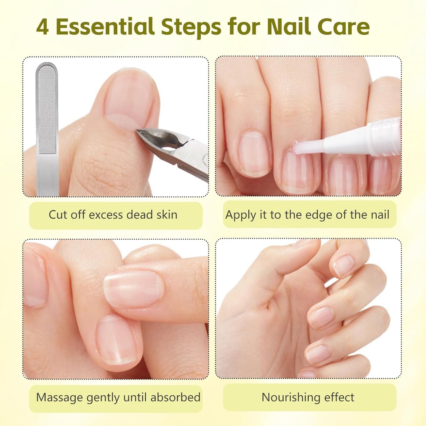 Rejuvenation Nail Growth Oil for Brittle, Peeling, Breaking, Thin Nails