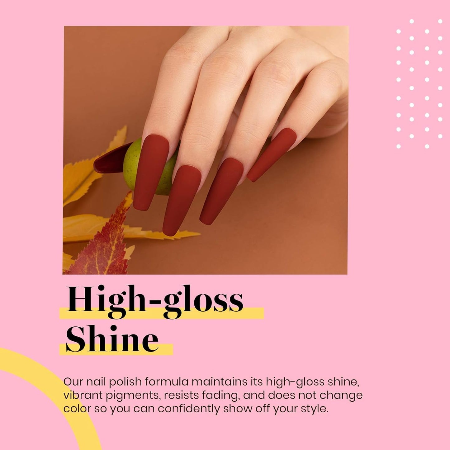 Beetles Burgundy Red Gel Polish – Blanchett Maroon Gel Nail Polish, 15ml Dark Plum Red Color UV Lamp Soak Off Manicure DIY at Home Nails Gifts for Women