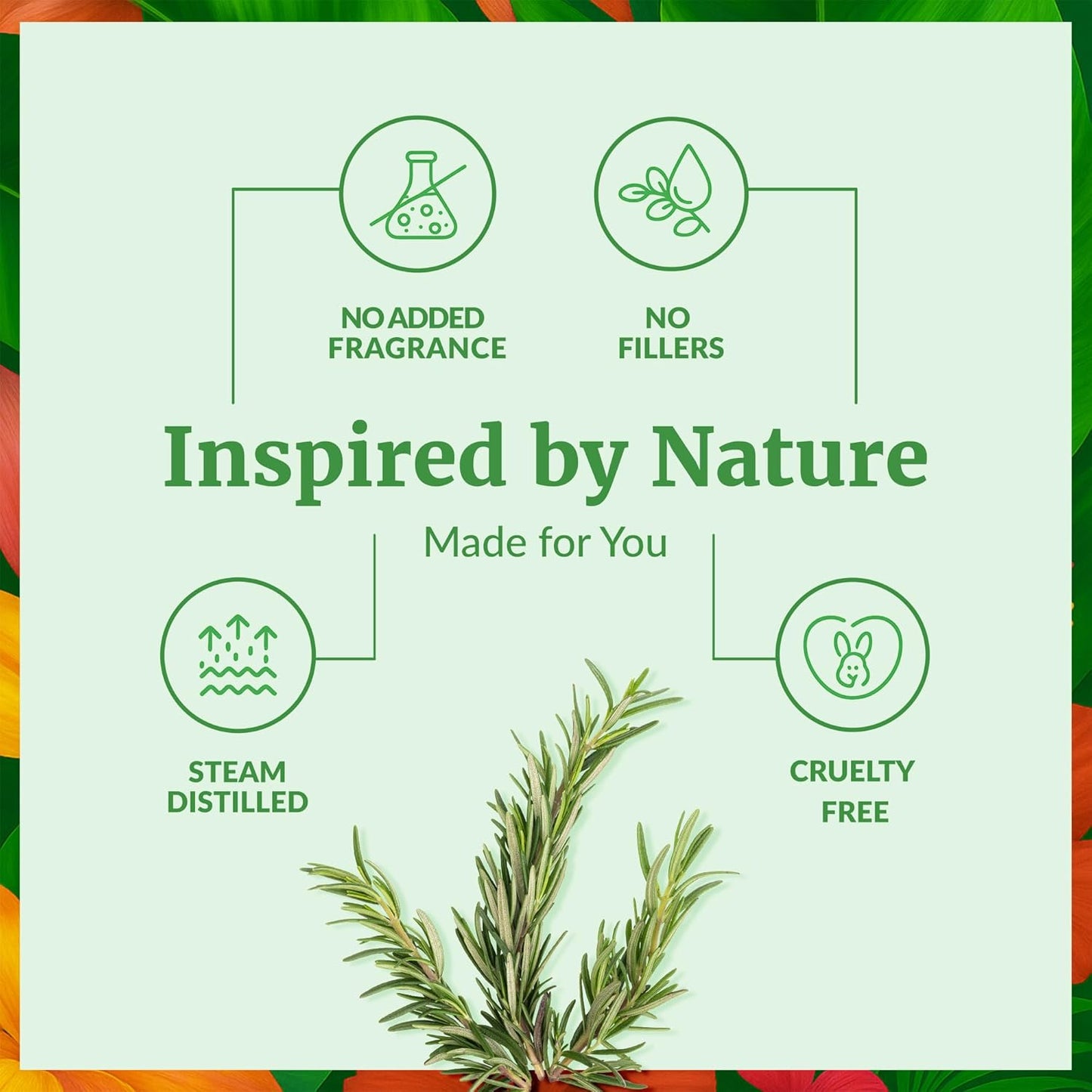 SVA Rosemary Essential Oil – 4 Fl Oz – 100% Natural Rosemary Oil for Hair, Face, Skin Care, Diffuser, Aromatherapy, Scalp, Body Massage, Soap and Candle Making – with Dropper