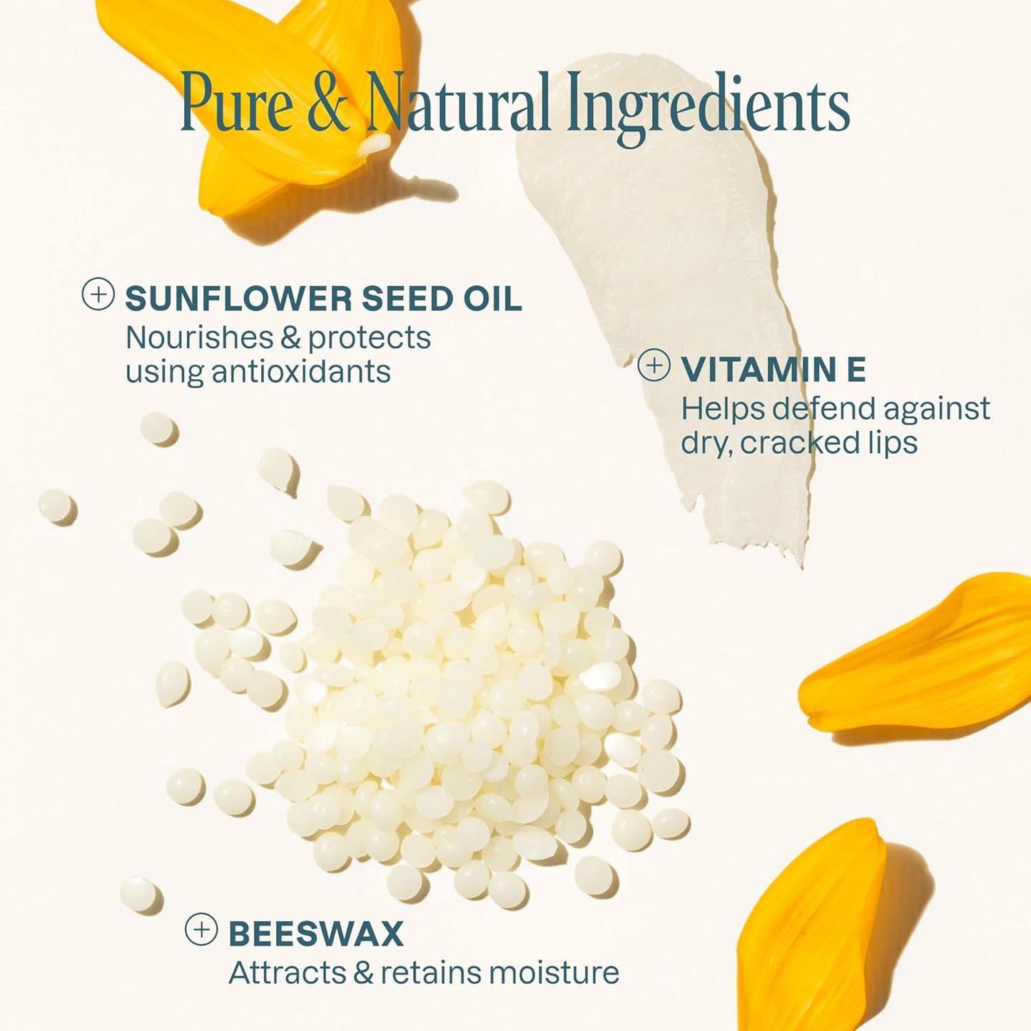 Cliganic Organic Lip Balm Set - 6 Tropical Flavors - 100% Natural Moisturizer for Cracked & Dry Lips