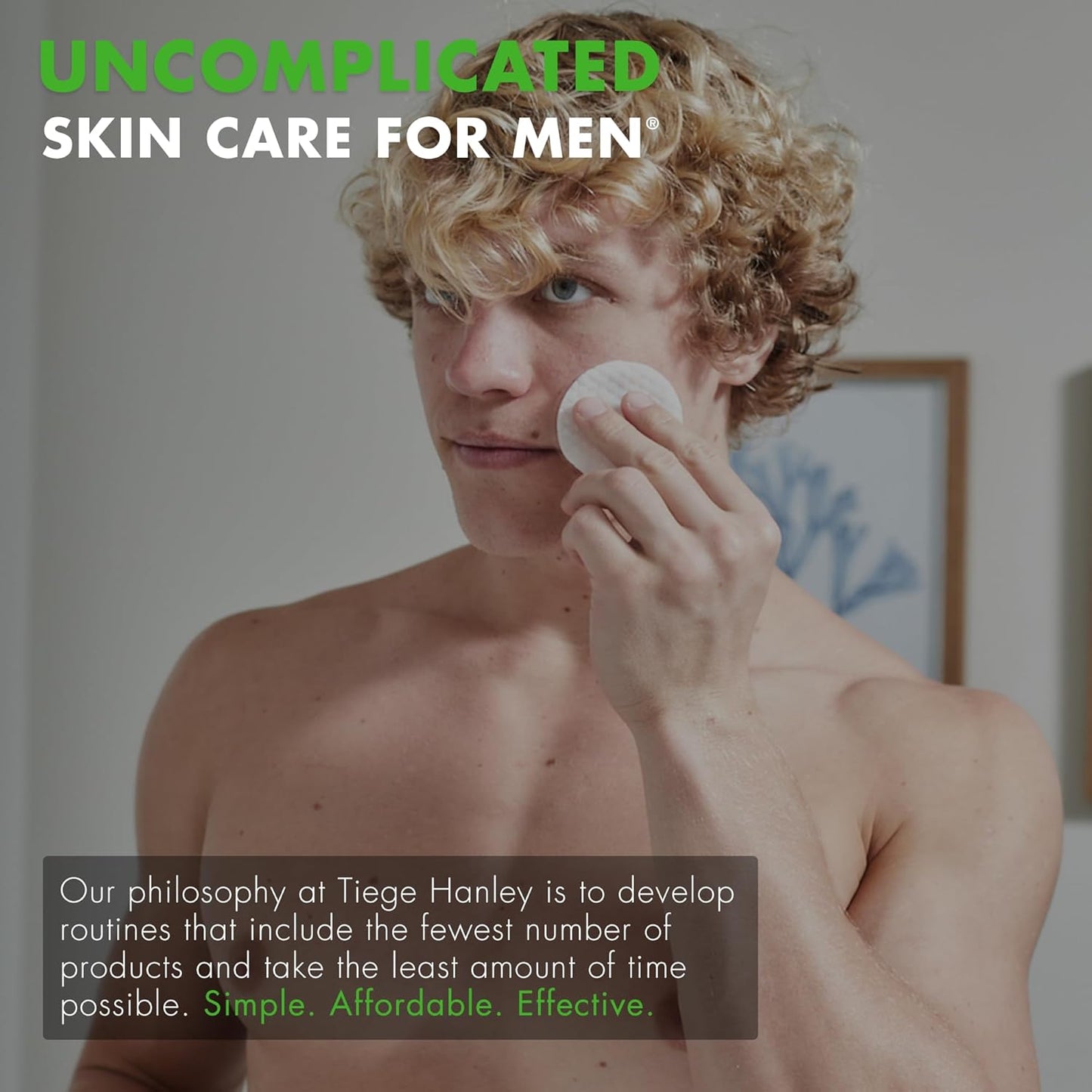 Tiege Hanley Hydrating Lip Balm, Peppermint - Moisturizing Lip Care Treatment Products for Dry & Cracked Lips - Hidratante de Labios