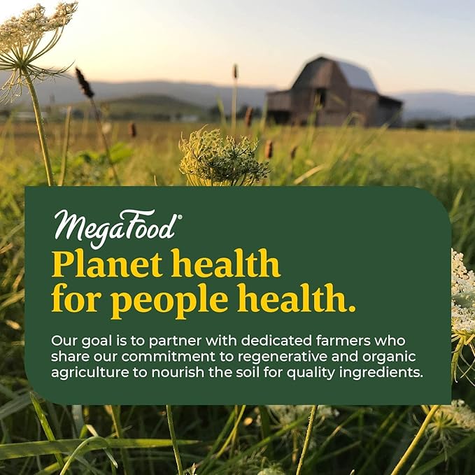 MegaFood Blood Builder - Iron Supplement Clinically Shown to Increase Iron Levels Without Side Effects - Iron Supplement for Women with Vitamin C, Vitamin B12 and Folic Acid - Vegan - 30 Tabs